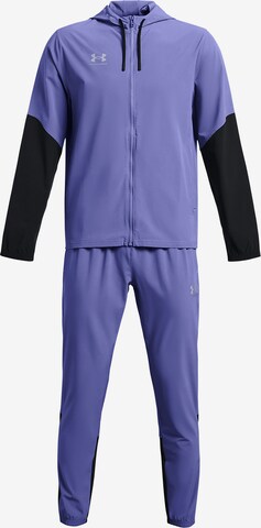 UNDER ARMOUR Tracksuit 'Challenger Pro' in Purple: front