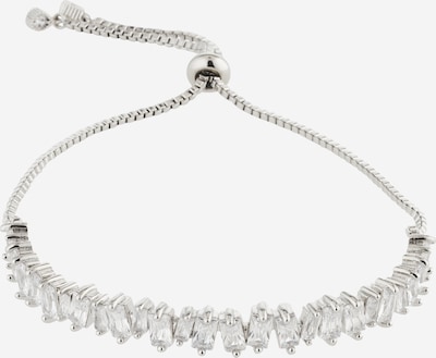 sweet deluxe Armband 'Antka' in silber / transparent, Produktansicht