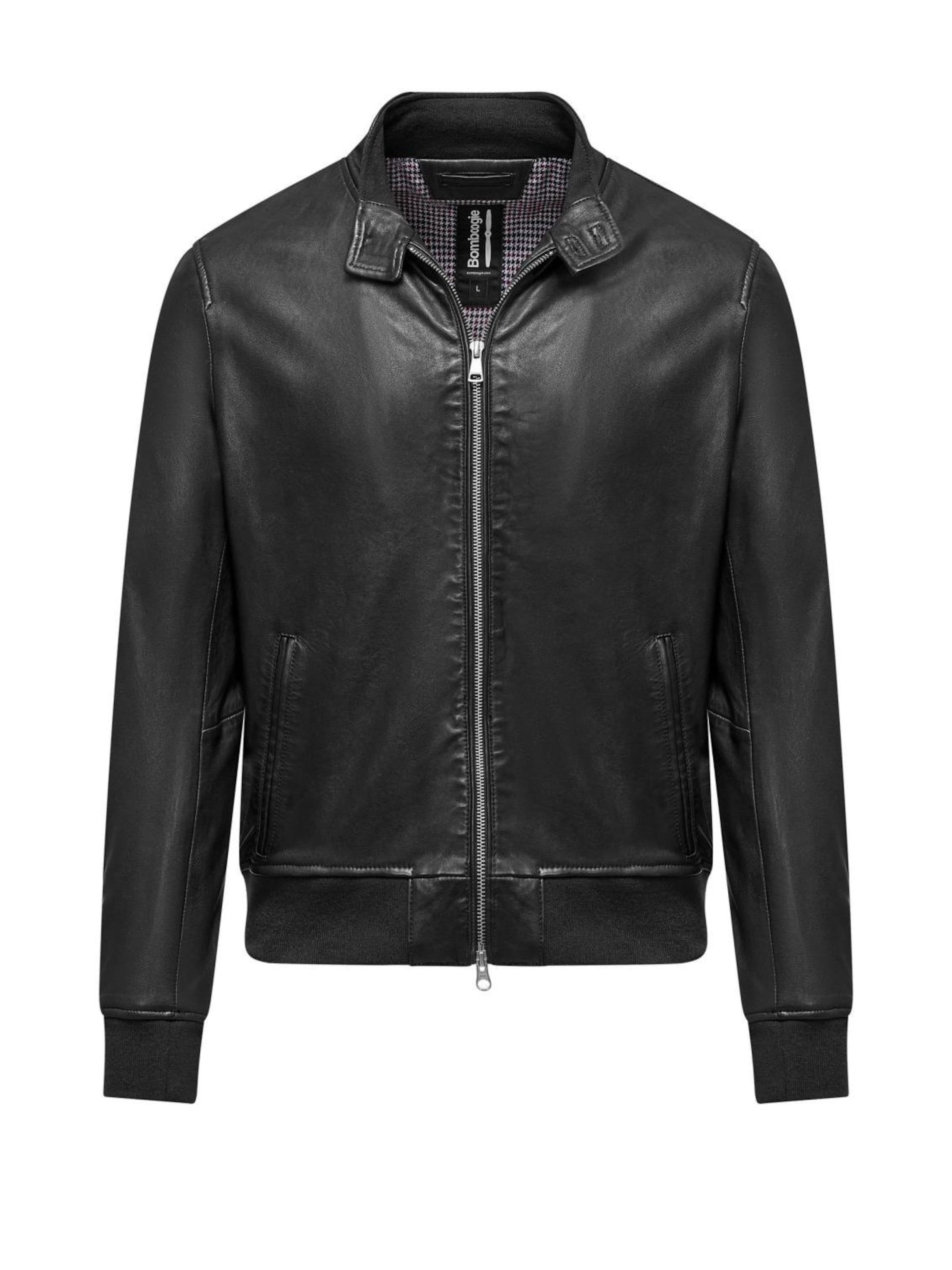 BOMBOOGIE Between-season jacket in Black, Item view