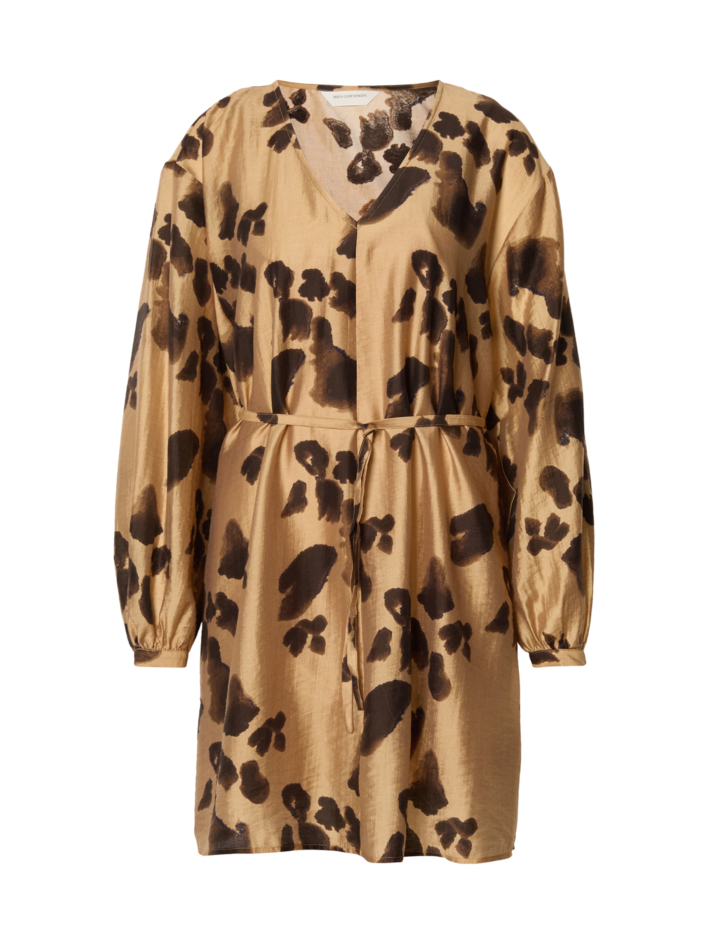 MSCH COPENHAGEN Kjole 'Nilla Romina' i brun: forside