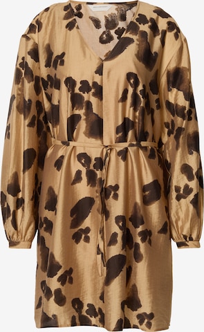 ruda MSCH COPENHAGEN Suknelė 'Nilla Romina': priekis