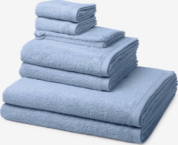 ROSS Handtuch 'Vita' in Blau: Vorderseite