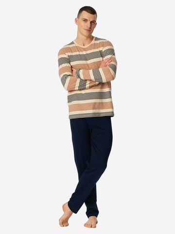 SCHIESSER Pyjama lang 'Casual Nightwear' in Gemengde kleuren