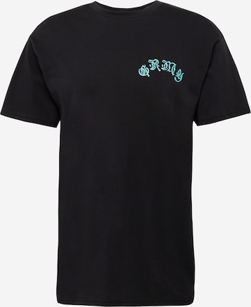 Grimey - Camiseta 'THE LIGHT ME UP' en negro: frente