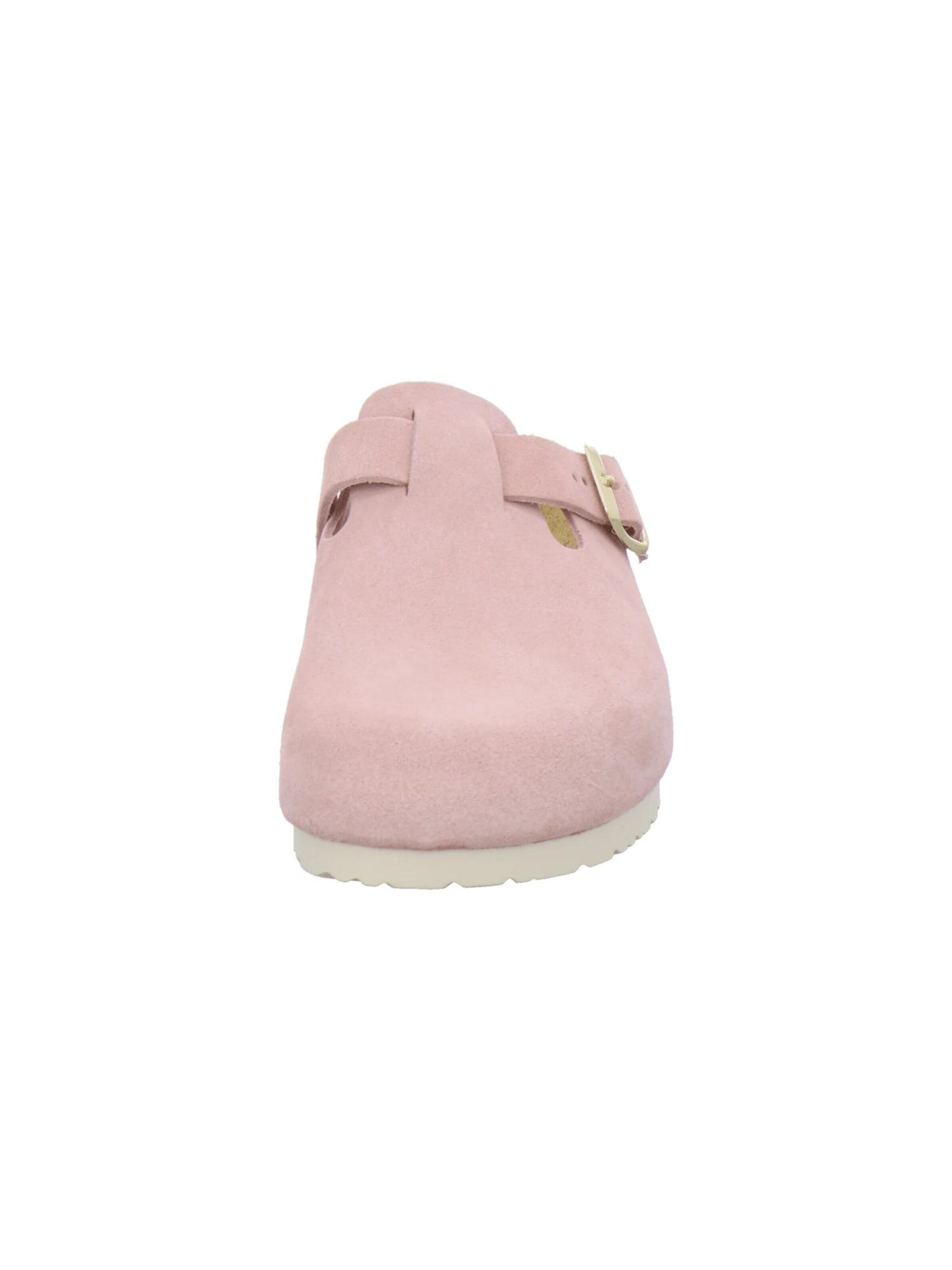 Sabots 'Clogs Damen rose Veloursleder' AFS-Schuhe en rose