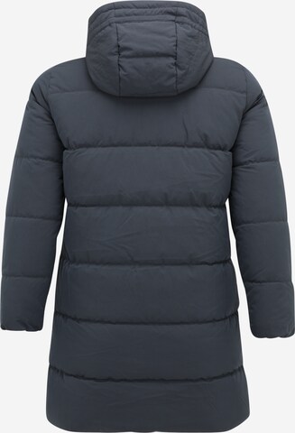 ONLY Carmakoma Winter Coat 'Dolly' in Blue