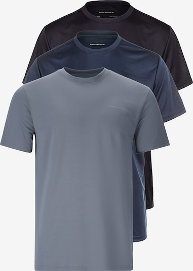 ENDURANCE Performance shirt 'Vernon V2' in M in Blue / Grey / Black, Item view