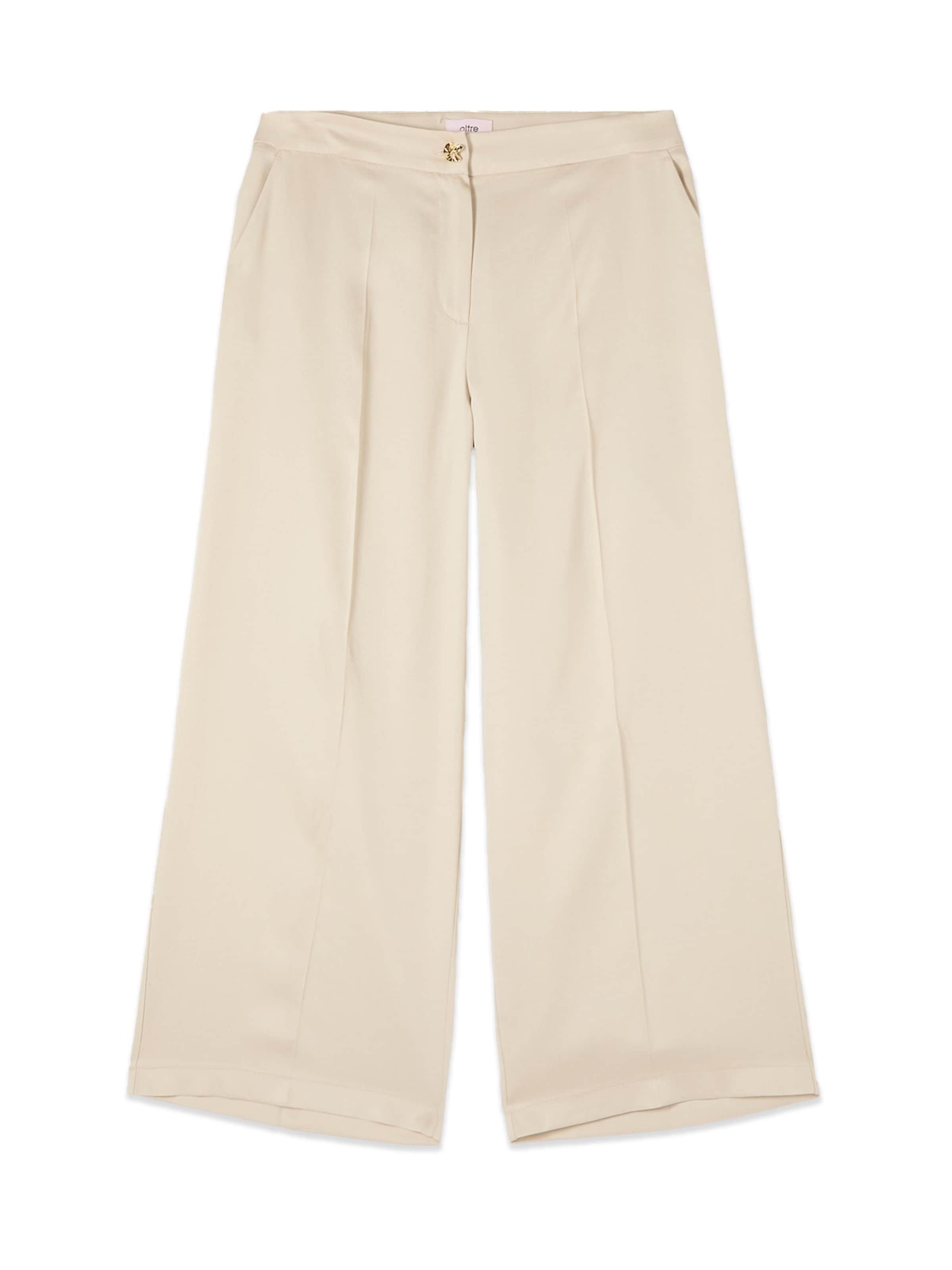 Baggy Pantalon oltre en beige : devant