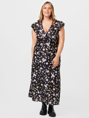 Robe River Island Plus en noir : devant