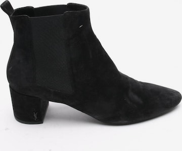 Saint Laurent Stiefeletten 39 in Schwarz: predná strana