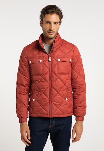 Veste mi-saison DreiMaster Maritim en rouge : devant