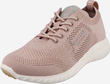 MUSTANG Sneaker i rosa: framsida