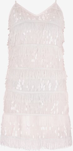 NAEMI Cocktail Dress in White: front