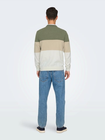 Only & Sons Sweater 'ONSRex' in White