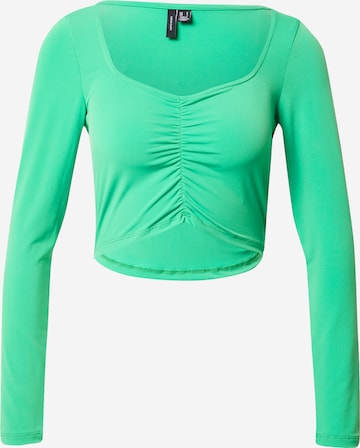 VERO MODA Shirt 'ALASKA' in Groen: voorkant