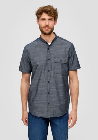 Coupe regular Chemise s.Oliver en bleu : devant