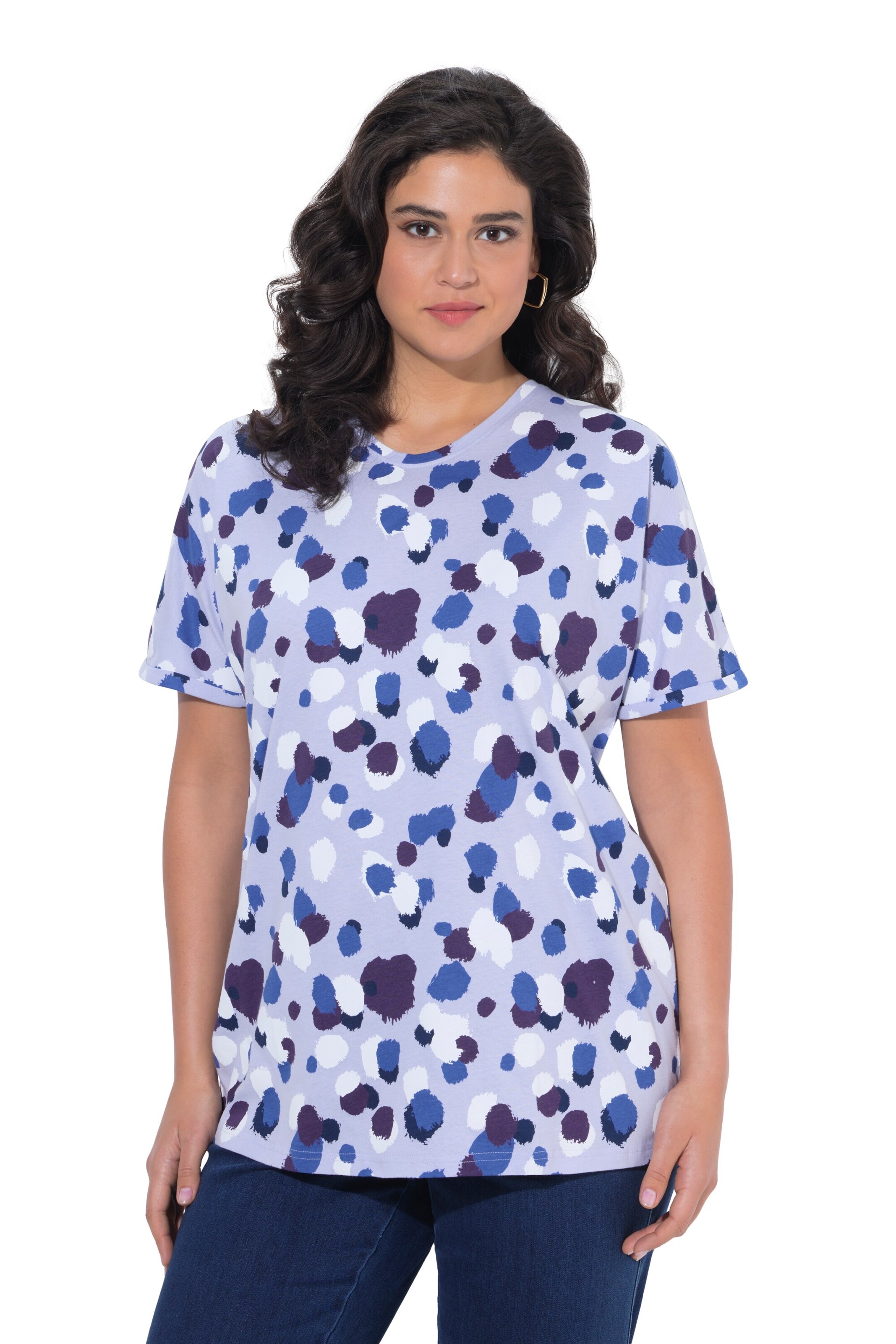 Ulla Popken Shirt in Purple: front