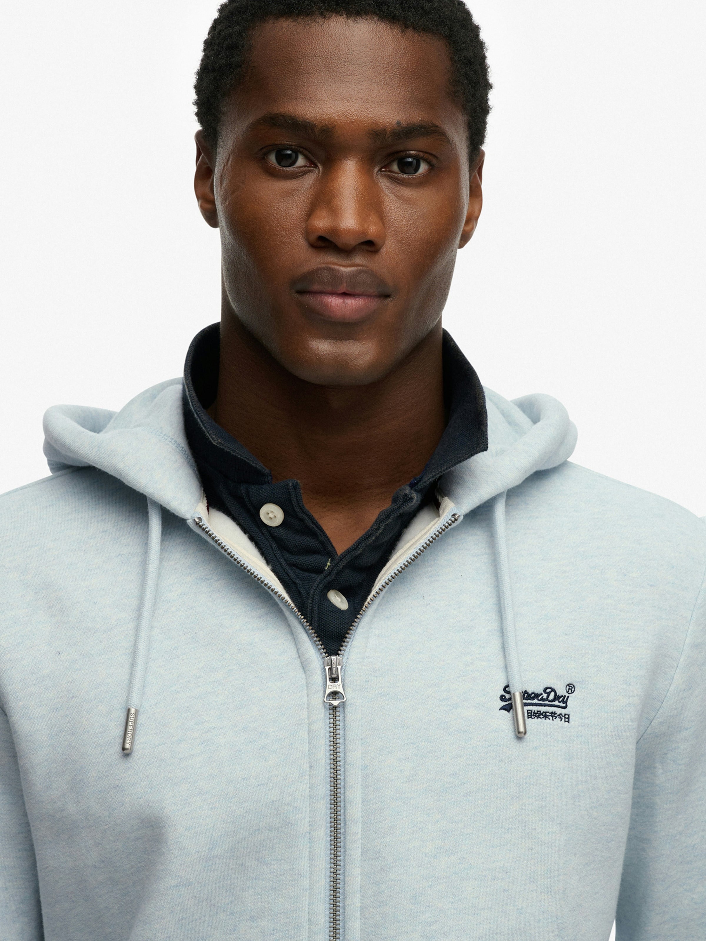 Veste de survêtement 'Essential' Superdry & Co en bleu
