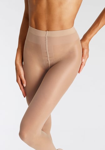 LASCANA Feinstrumpfhose in Beige