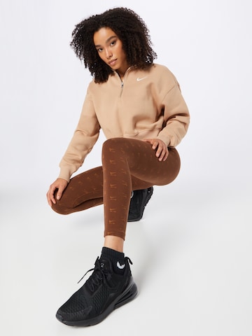 Nike Sportswear Skinny Leggings 'Air' in Brown