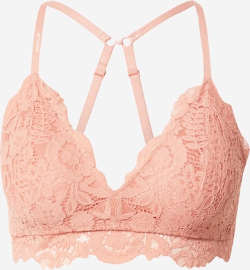 AERIE Triangel BH 'REAL HAPPY' i rosa: forside
