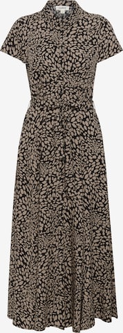 SOAKED IN LUXURY Shirt Dress 'Naya Arjana' in Black: front