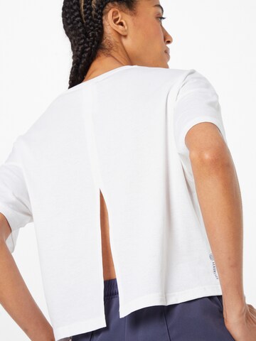 ADIDAS PERFORMANCE Performance shirt 'Train Icons 3 Bar Logo' in White