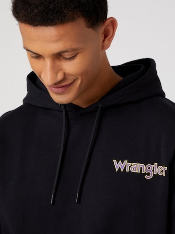 Felpa di WRANGLER in nero