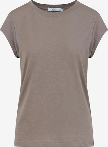 Coster Copenhagen - Top ' CC ' en marrón: frente