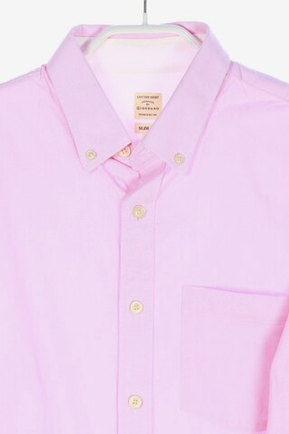 GIORDANO Button-down-Hemd S in Pink