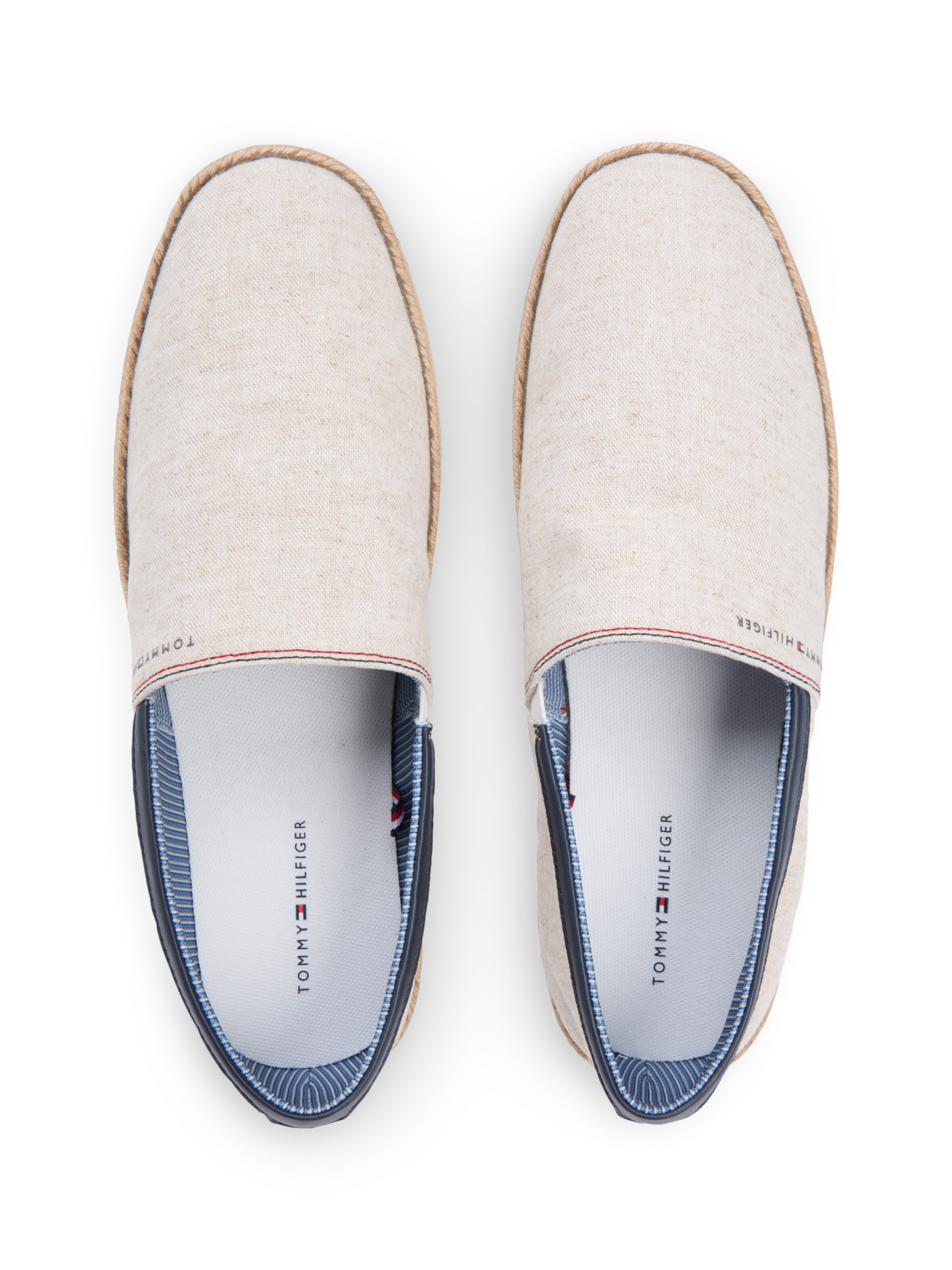 TOMMY HILFIGER Espadrile | bela barva