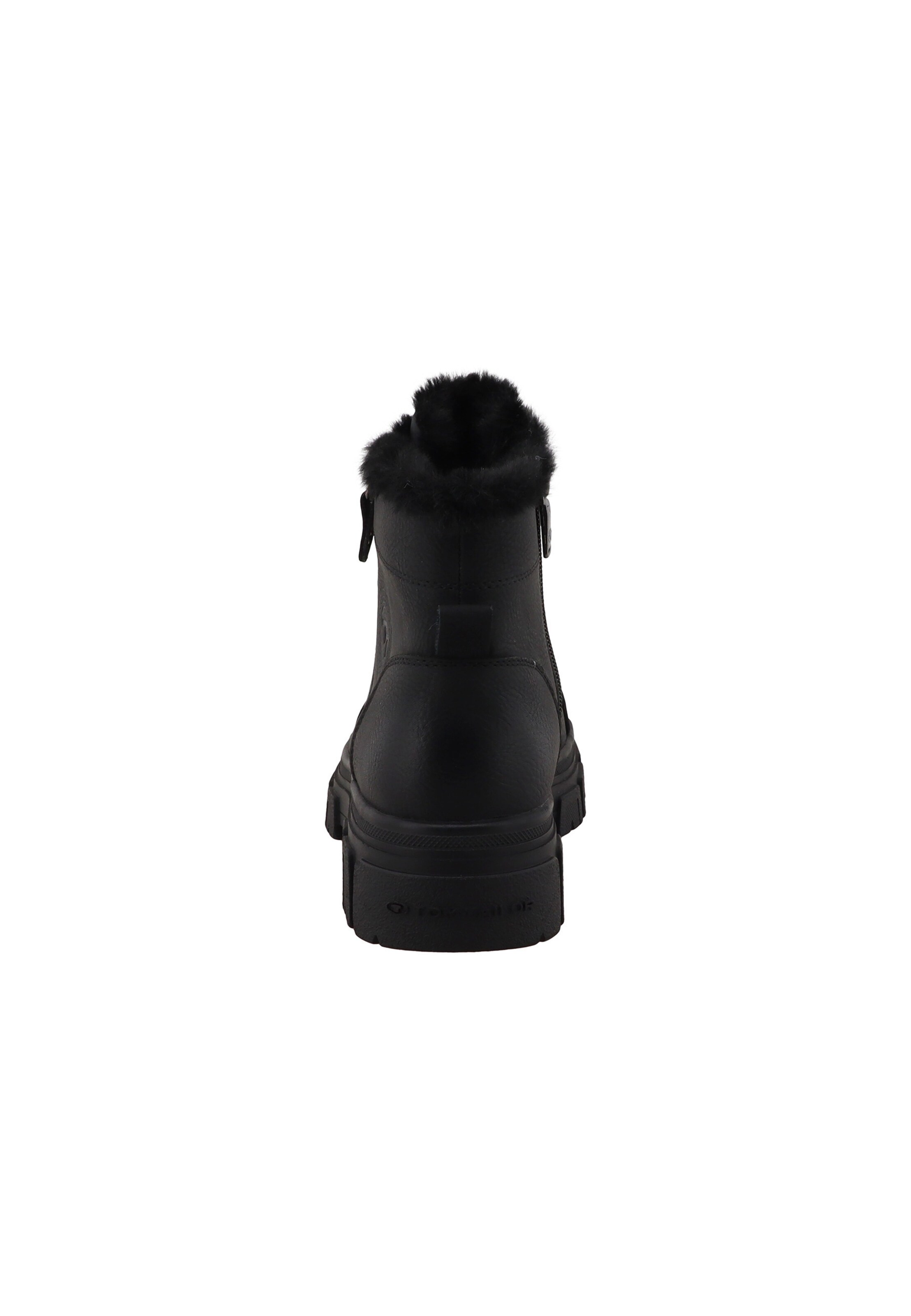 TOM TAILOR Stiefel in Schwarz