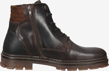 BULLBOXER Lace-Up Boots in Brown