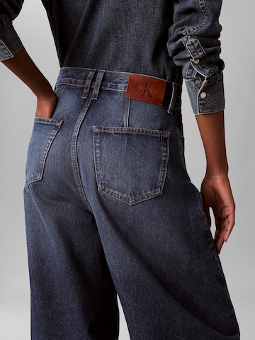 mėlyna Calvin Klein Jeans Siaurėjantis Džinsai