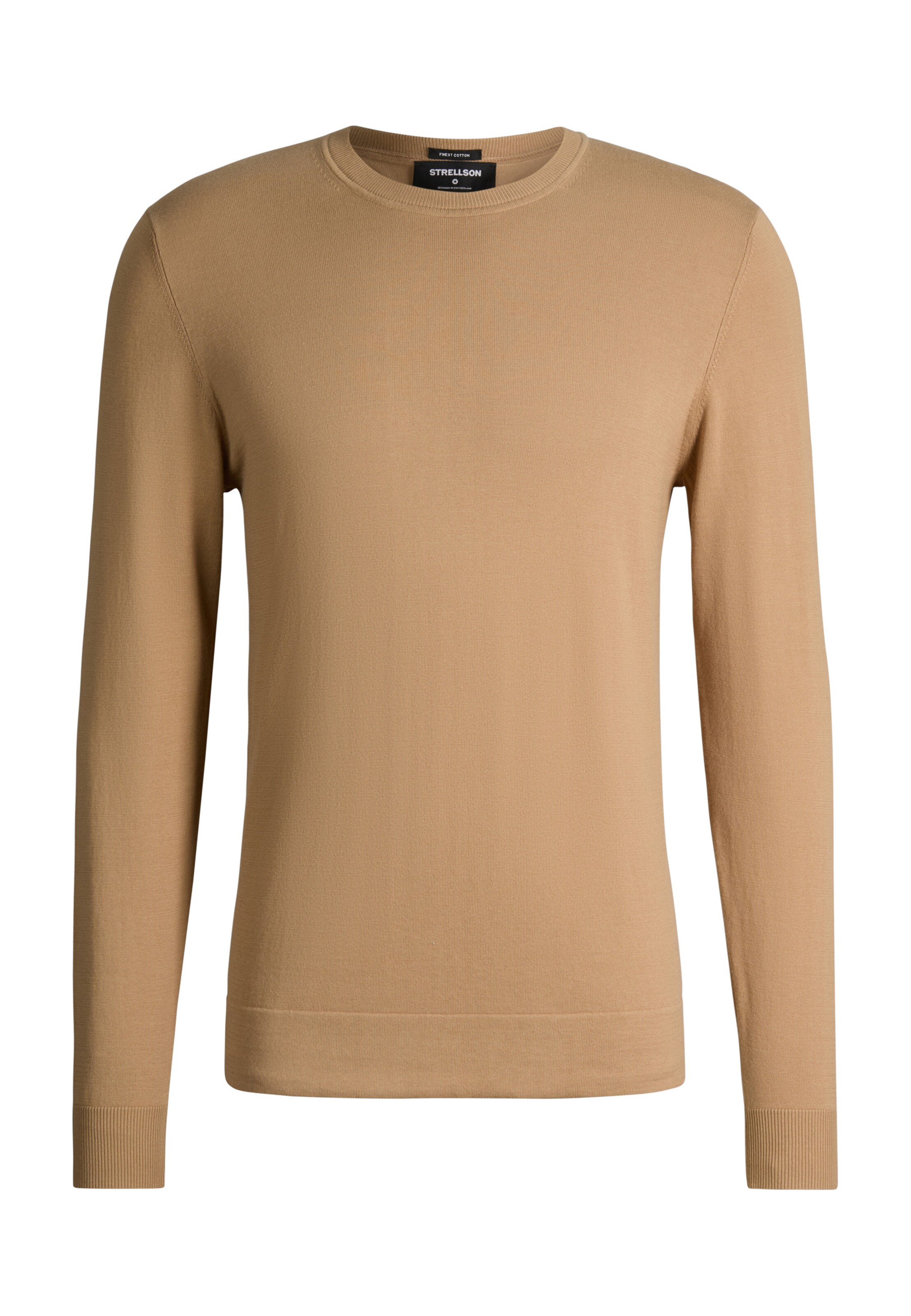 STRELLSON Sweater 'Vincent' in Beige: front