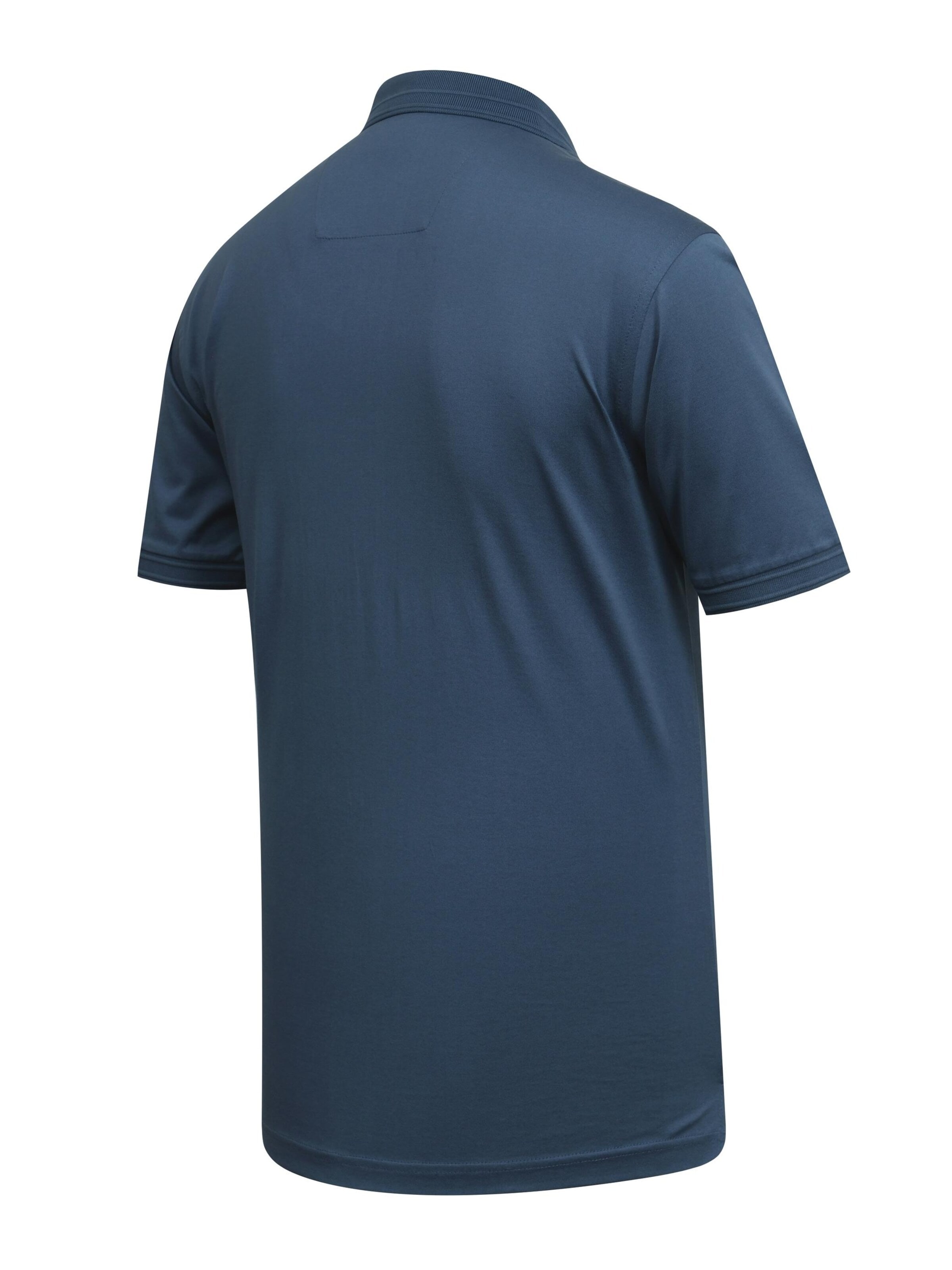 Cizgi Triko Shirt in Blue