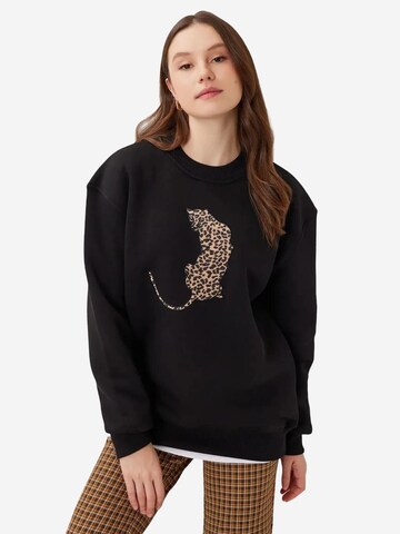 Happiness İstanbul - Sweatshirt em preto: frente