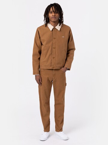 DICKIES Jacke 'Duck' in Braun