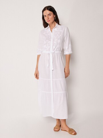 CALZEDONIA Kleid in Weiß