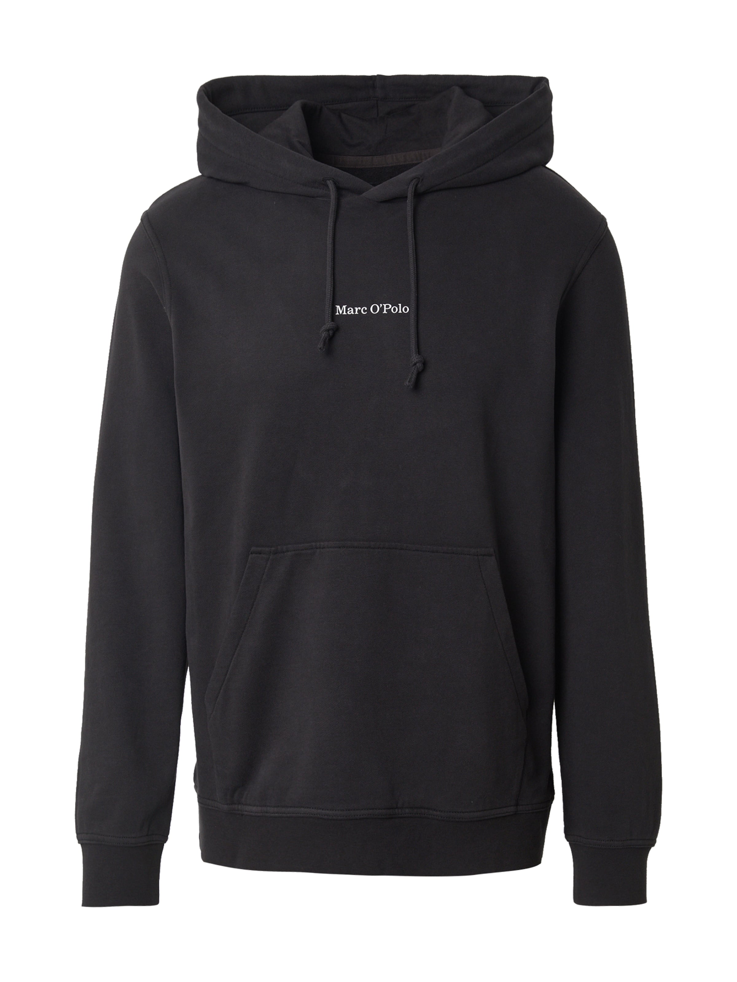Marc O'Polo Sweatshirt in Black: front