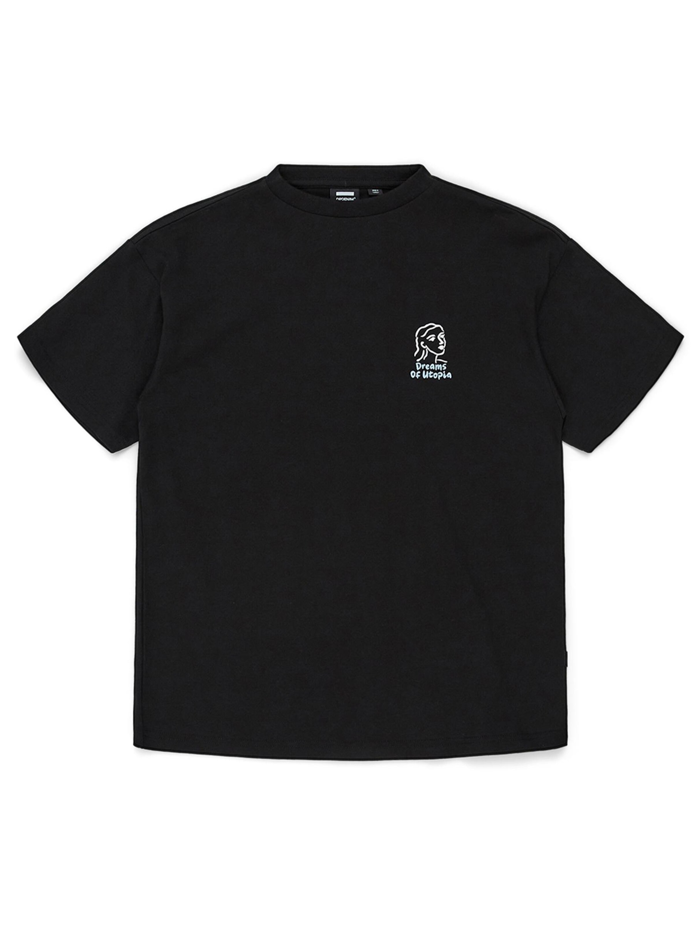 Dr. Denim Shirt 'Trooper' in Black: front