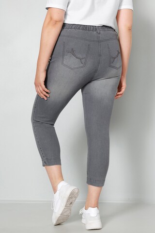 MIAMODA Regular Jeggings in Grau