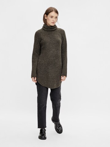 PIECES - Pullover 'Ellen' em castanho