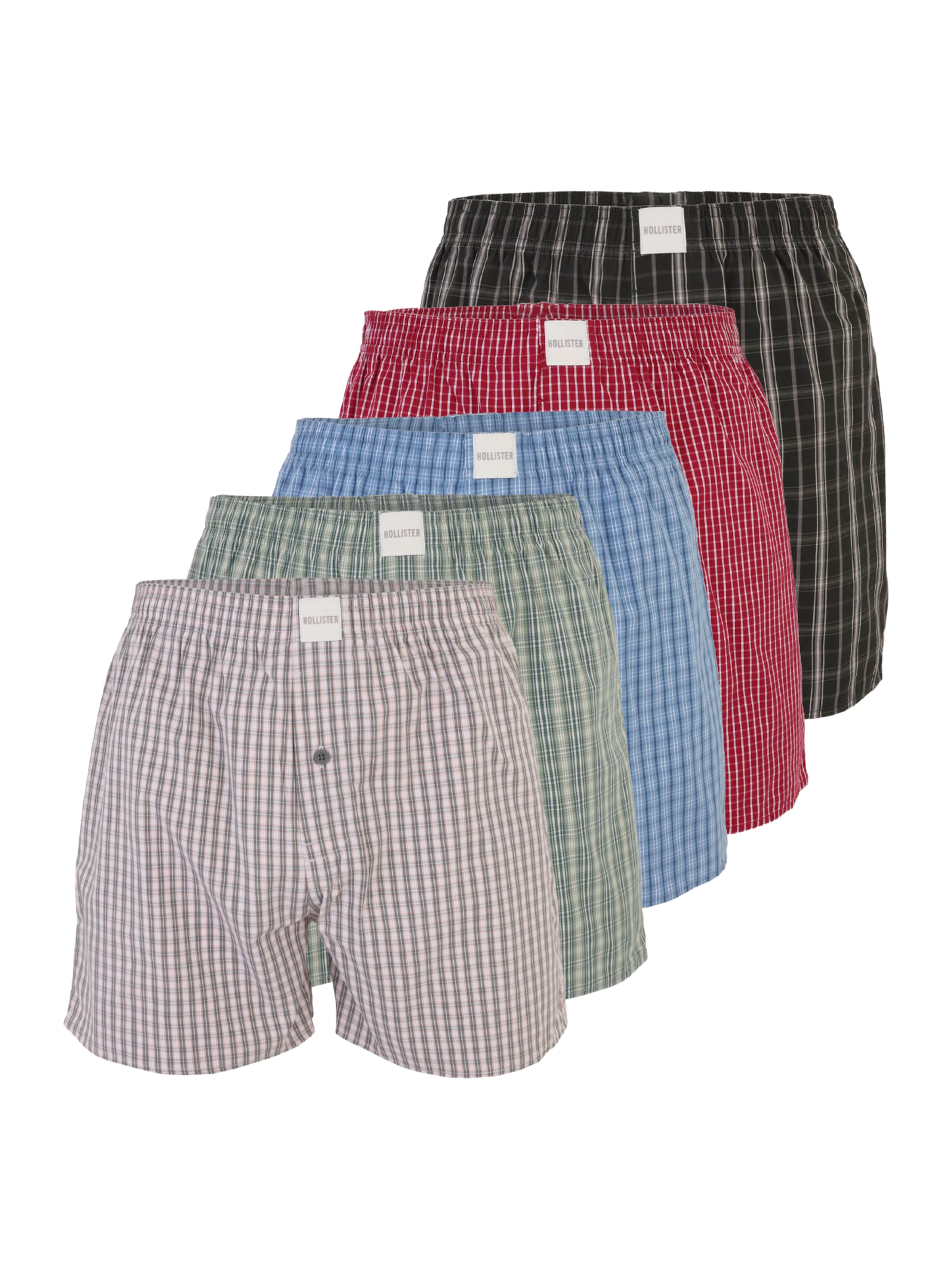 Boxers HOLLISTER en bleu : devant