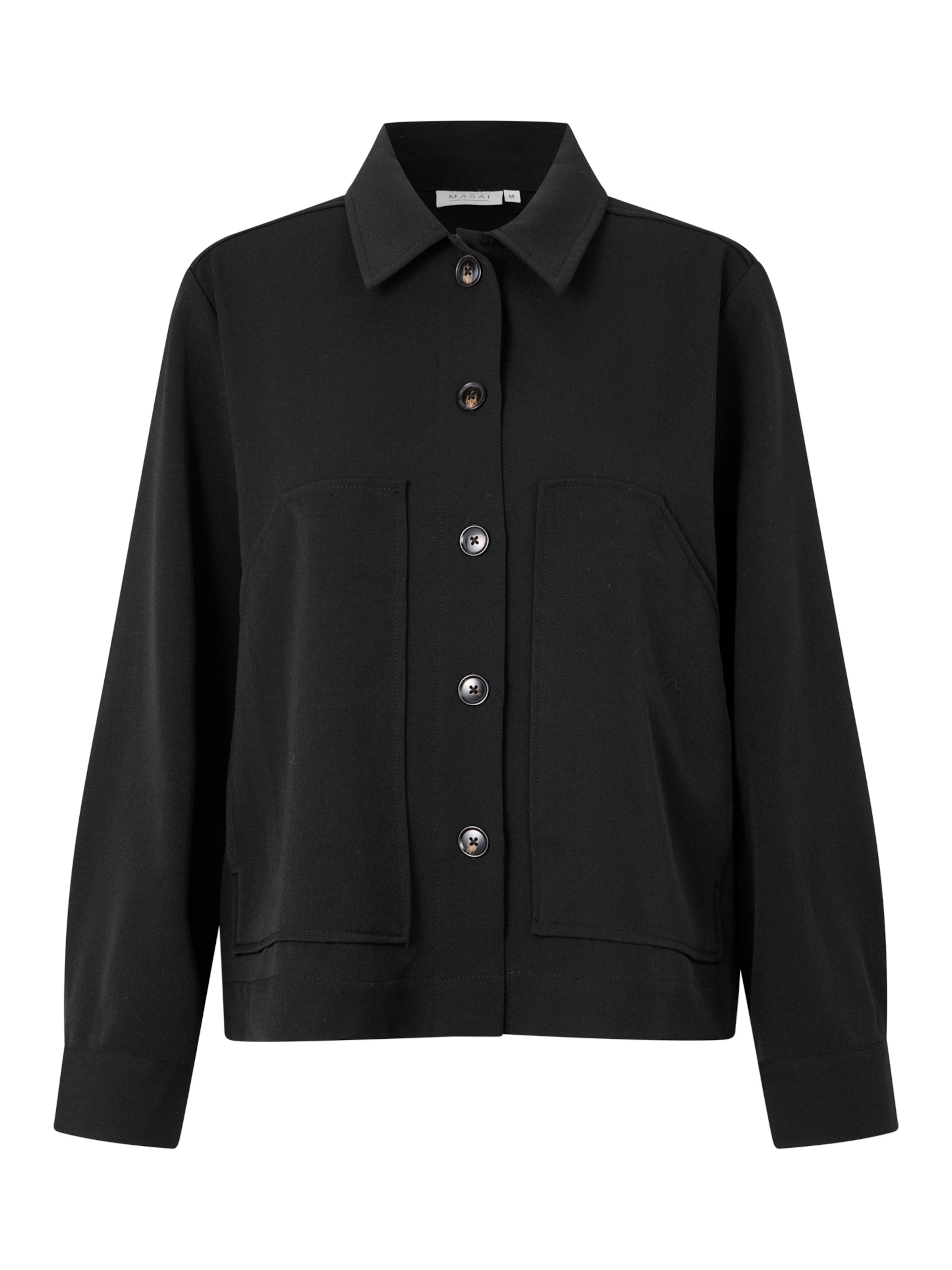 Veste mi-saison 'Jettina' Masai en noir : devant