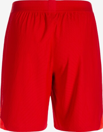 NIKE Slimfit Sportbroek 'Vapor IV' in Rood