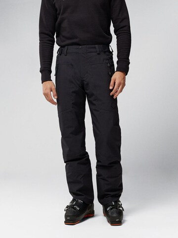 Regular Pantalon de sport 'Clarke' J.Lindeberg en noir : devant