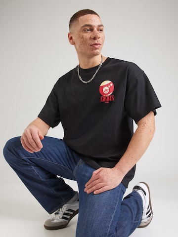 ADIDAS ORIGINALS Футболка 'BILLIARD' в Черный: спереди