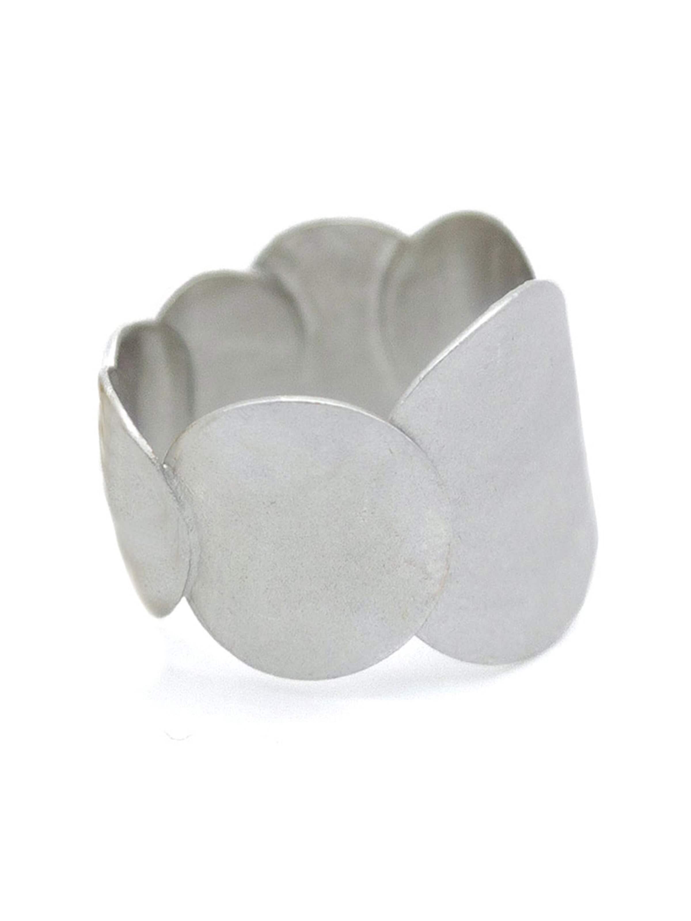 Sergio Engel Ring 'Pura' in Silver: front