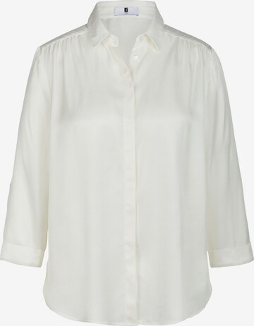 Anna Aura Blouse in Wit: voorkant